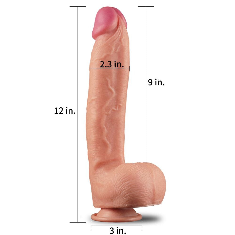 Dildo XXL Noah 30,5 cm - immagine 2