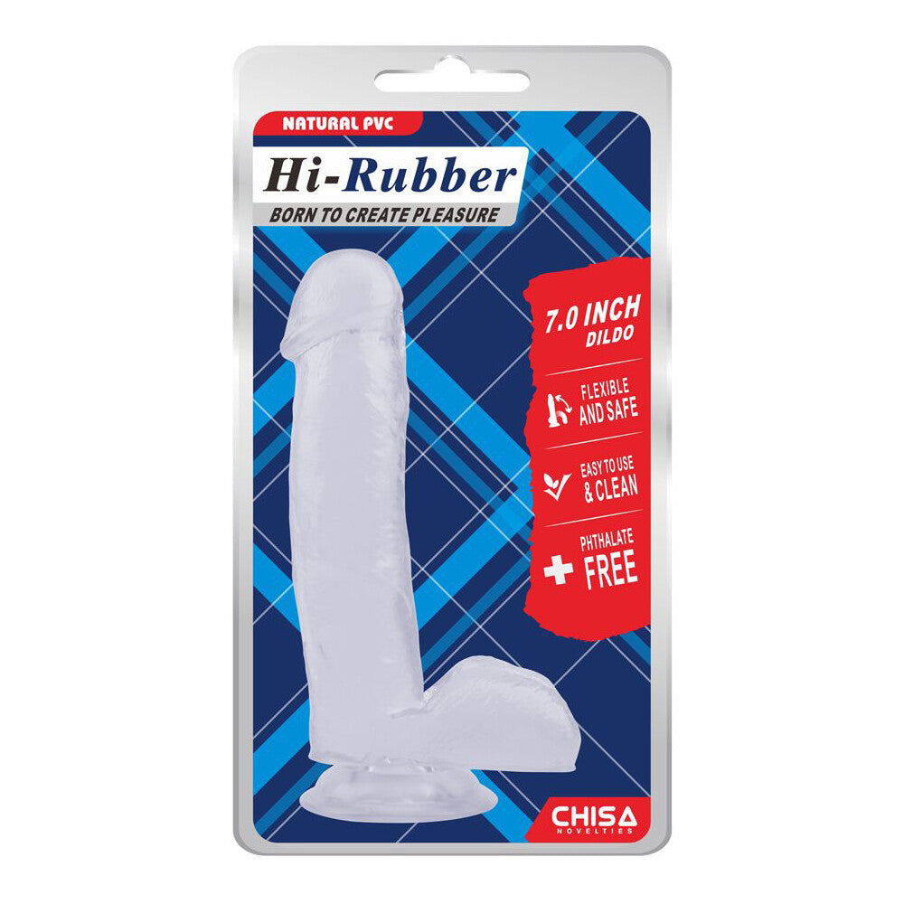 Dildo Realistico Rubber 17,5 cm - immagine 5