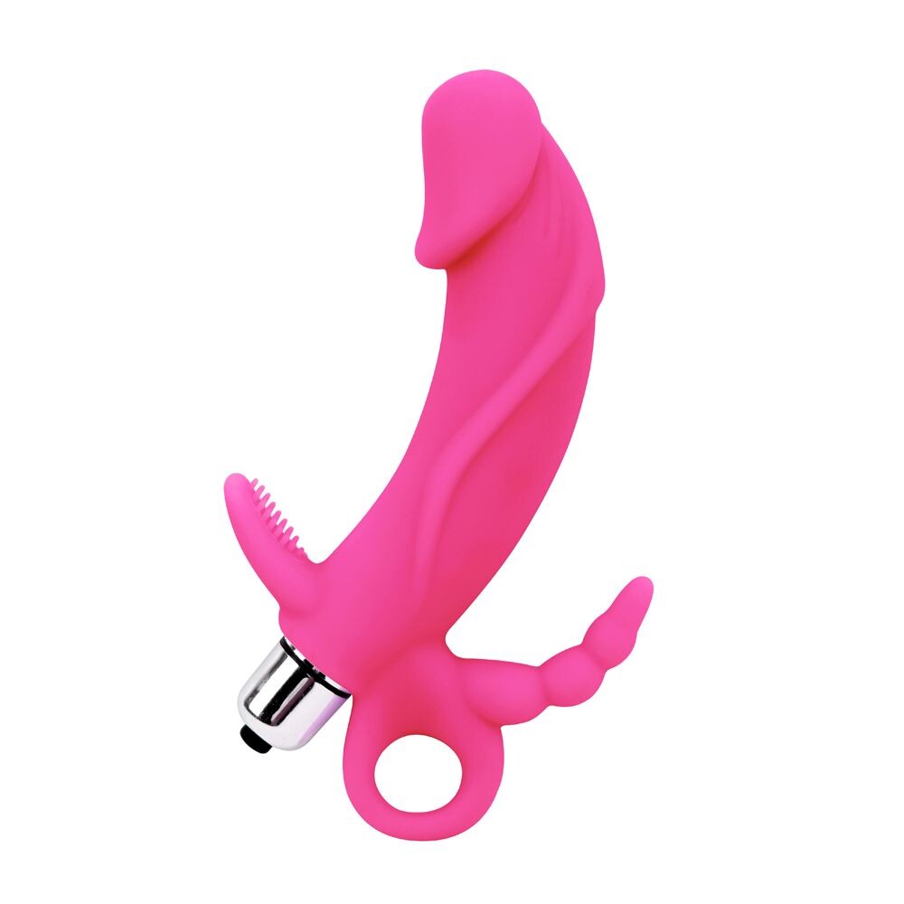Vibratore Doppia Stimolazione Triple Target - immagine 1