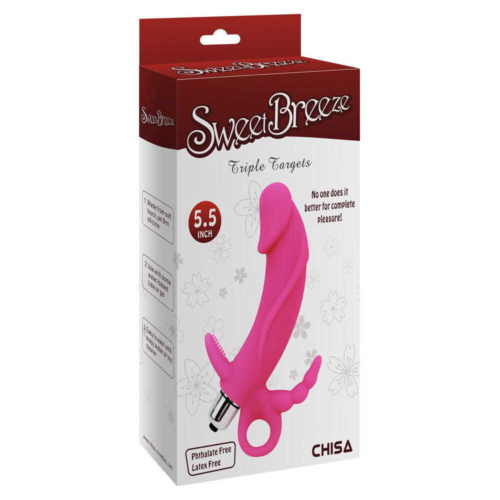 Vibratore Doppia Stimolazione Triple Target - immagine 5