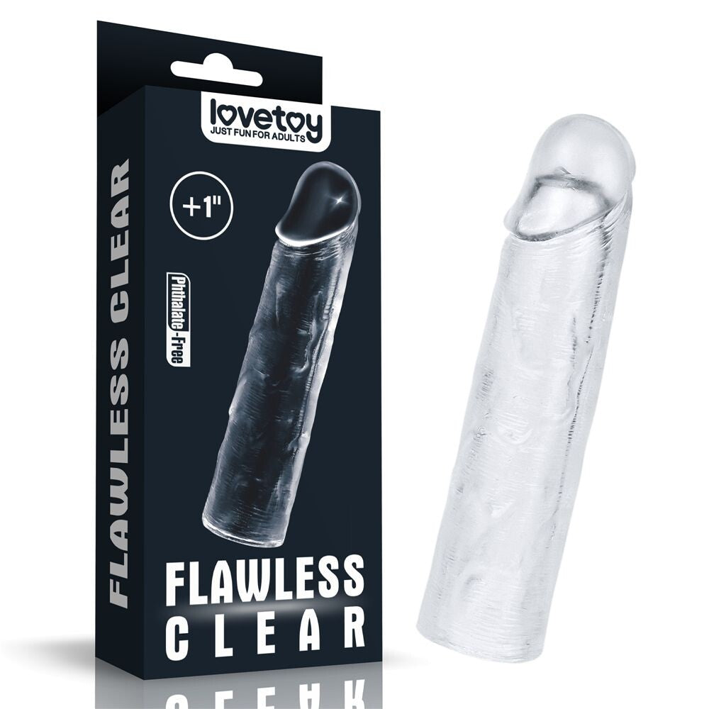 Guaina e Prolunga Pene Flawless 15,5 cm - immagine 6