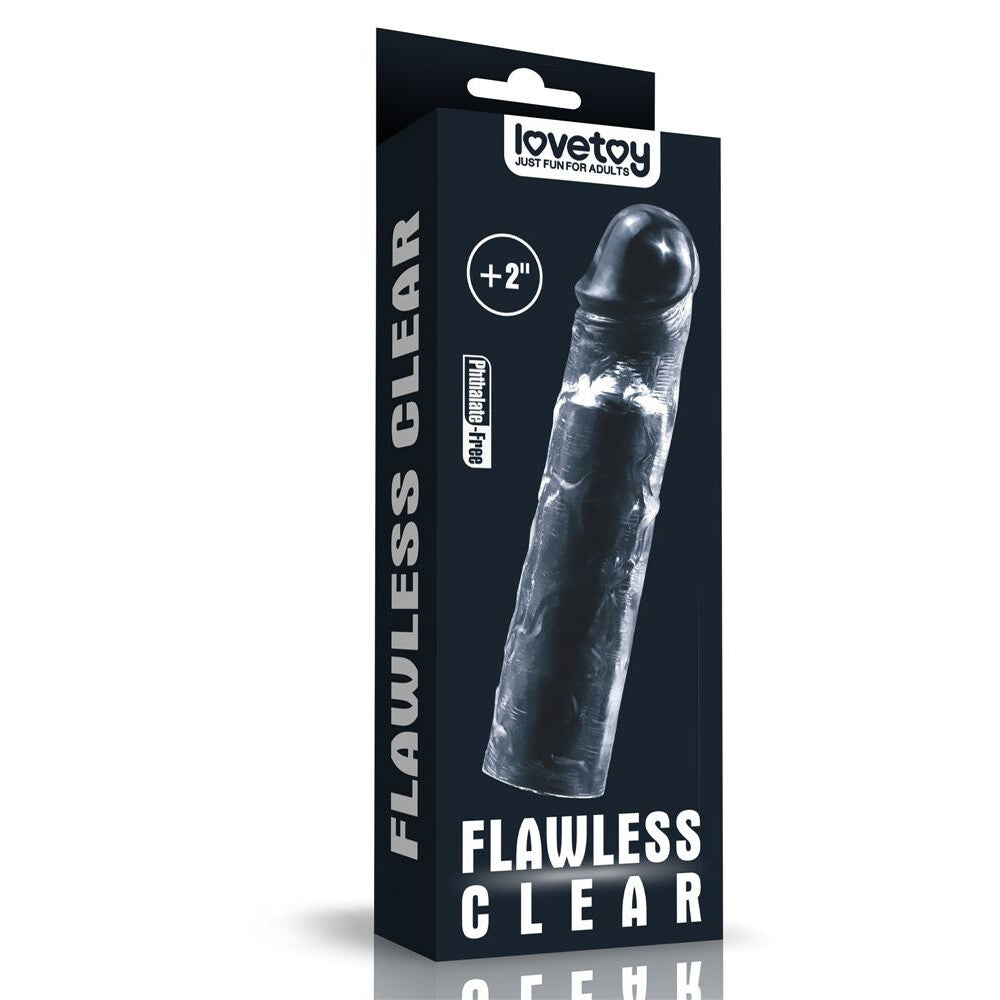Guaina e Prolunga Pene Flawless 2 19 cm - immagine 6