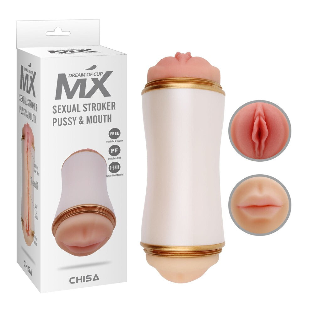 Masturbatore Sexual Stroker Pussy & Mouth - immagine 5