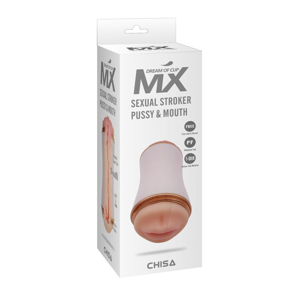 Masturbatore Sexual Stroker Pussy & Mouth - immagine 4