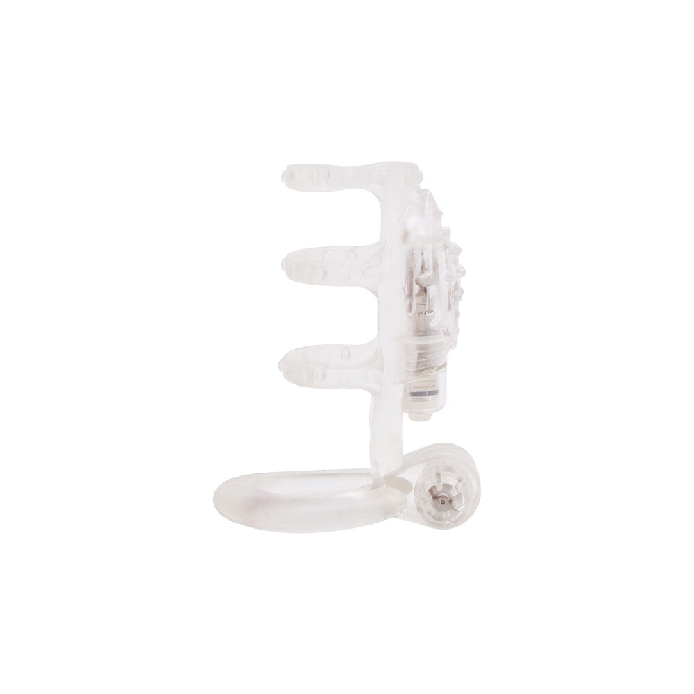 Anello Vibrante Dual Vibrating Cock Cage - immagine 6