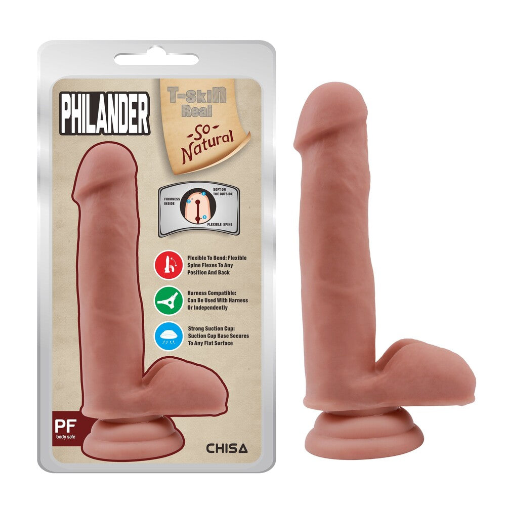 Dildo Realistico Philander 18 cm - immagine 7