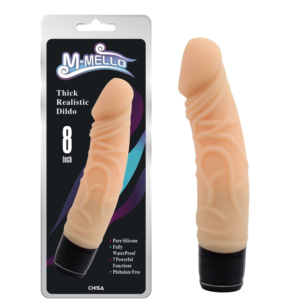 Vibratore Realistico Thick 19,5 cm - immagine 11