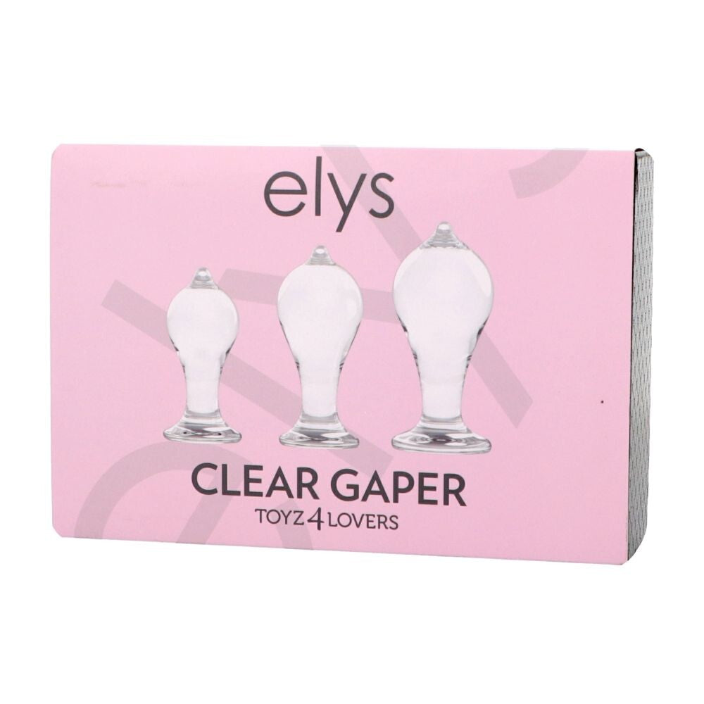 Plug Anale Clear Gaper Set - immagine 5