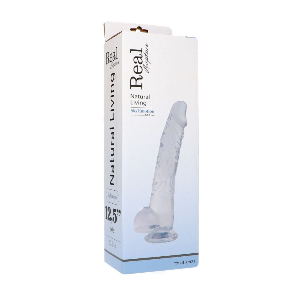 Dildo XXL Clear Emotion 32,5 cm - immagine 4