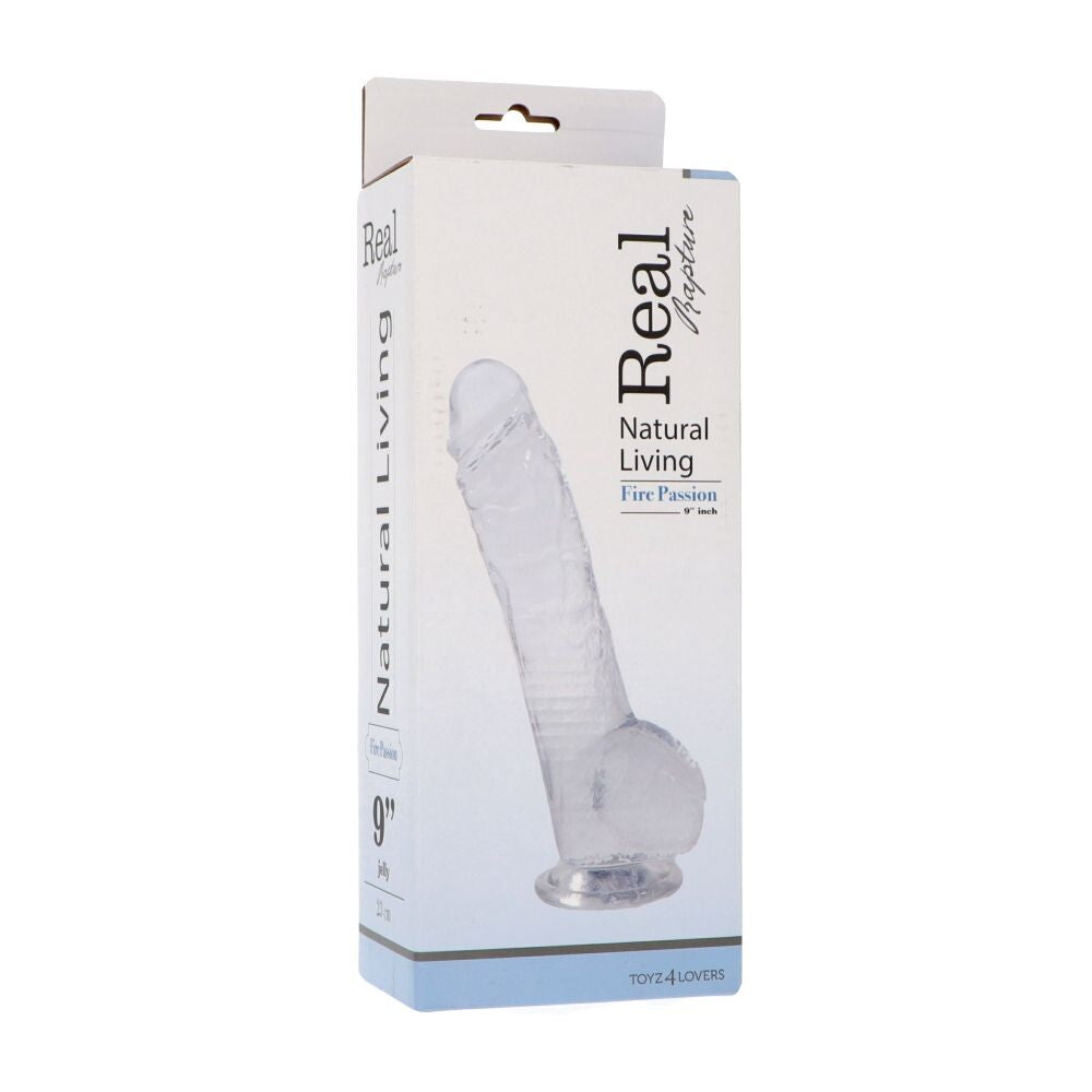 Dildo Realistico Clear Passion 23 cm - immagine 4