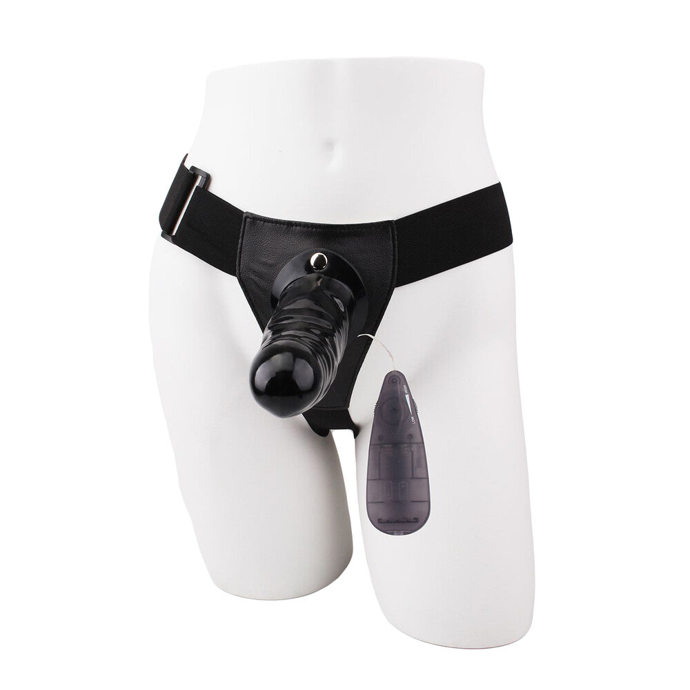 Strap On Basic Vibrating Harness 19 cm - immagine 1