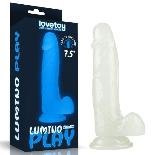 Dildo Realistico Lumino Play Ball 19 cm - immagine 6