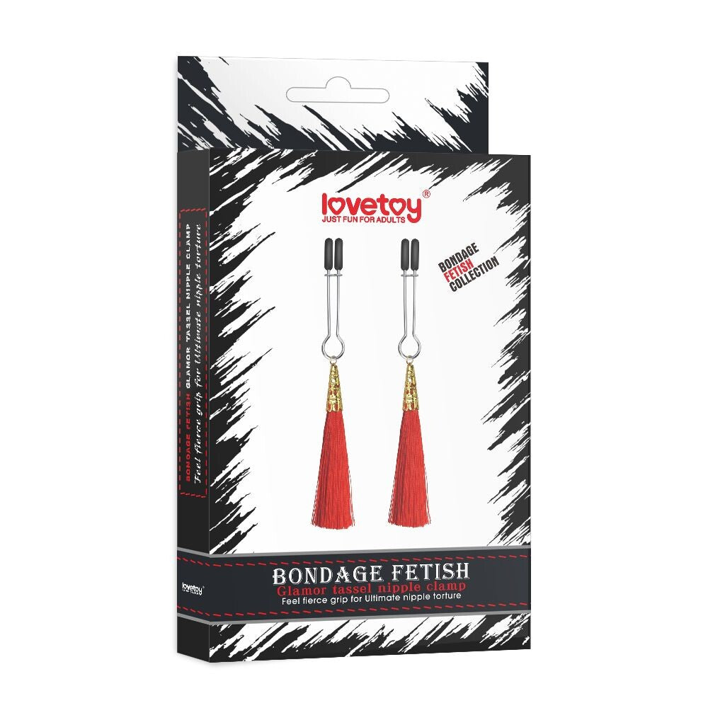 Pinzette per Capezzoli Glamor Tassel - immagine 4