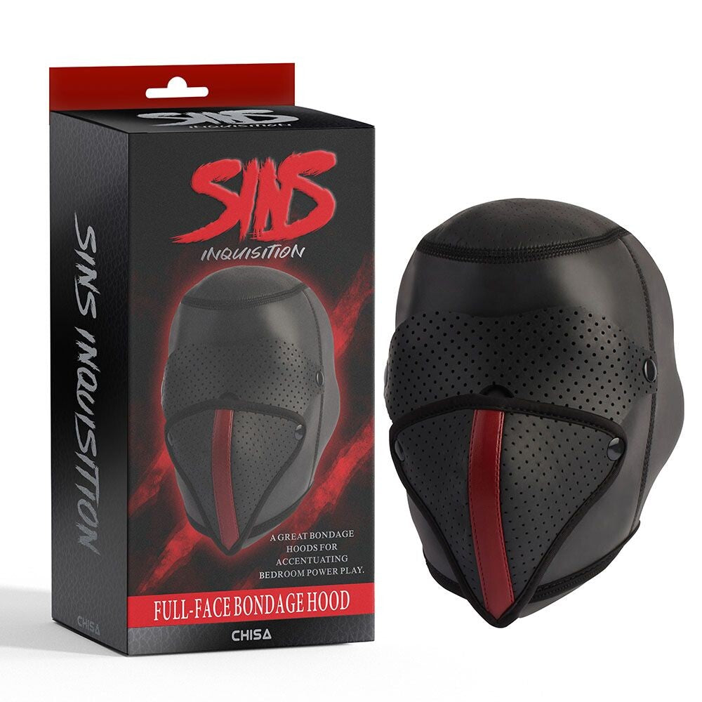 Maschera Bondage Full Face Hood - immagine 2