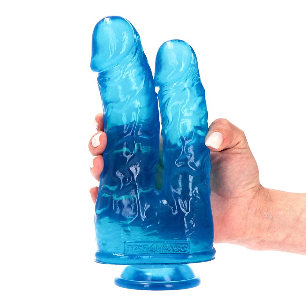 Dildo Doppio Jelly Romolo e Remo 20,5 cm - immagine 1