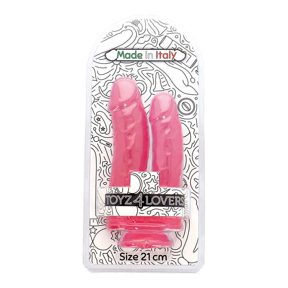 Dildo Doppio Jelly Romolo e Remo 20,5 cm - immagine 14