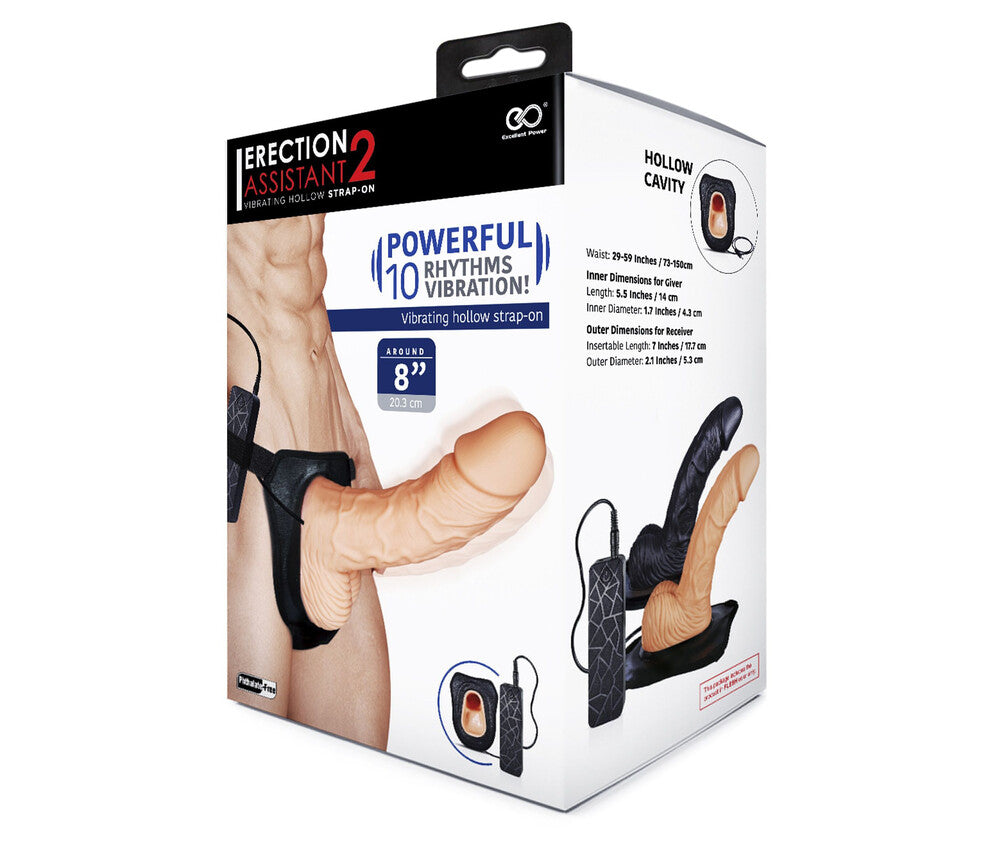 Strap On Vibrante Erection Radiance 20 cm - immagine 5