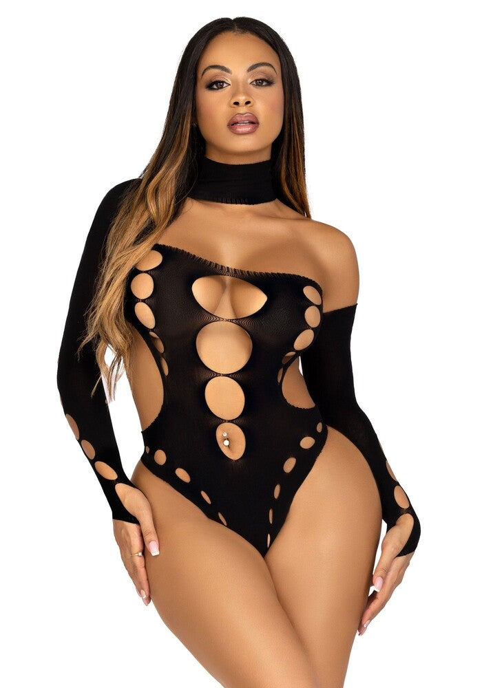 Body Sexy Seamless Thong Back Nero - immagine 1