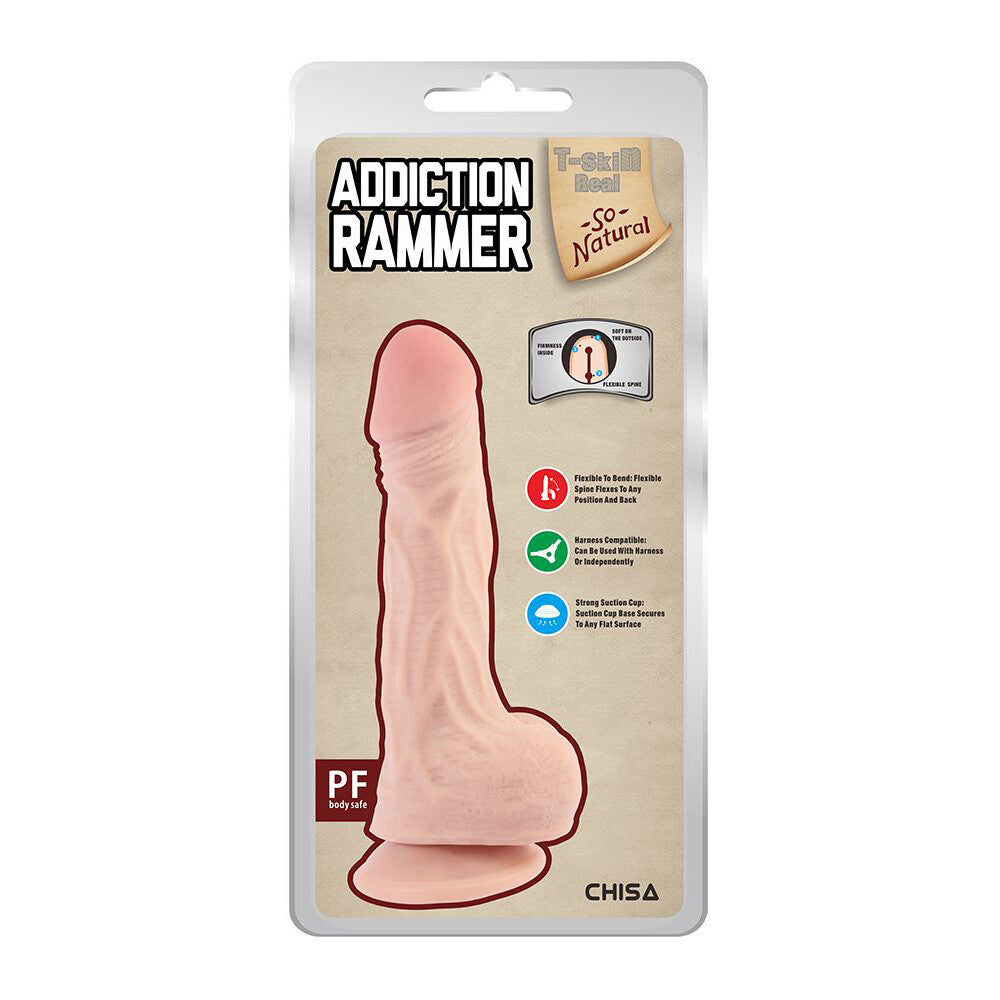 Dildo Realistico Addiction Rammer 19 cm - immagine 3