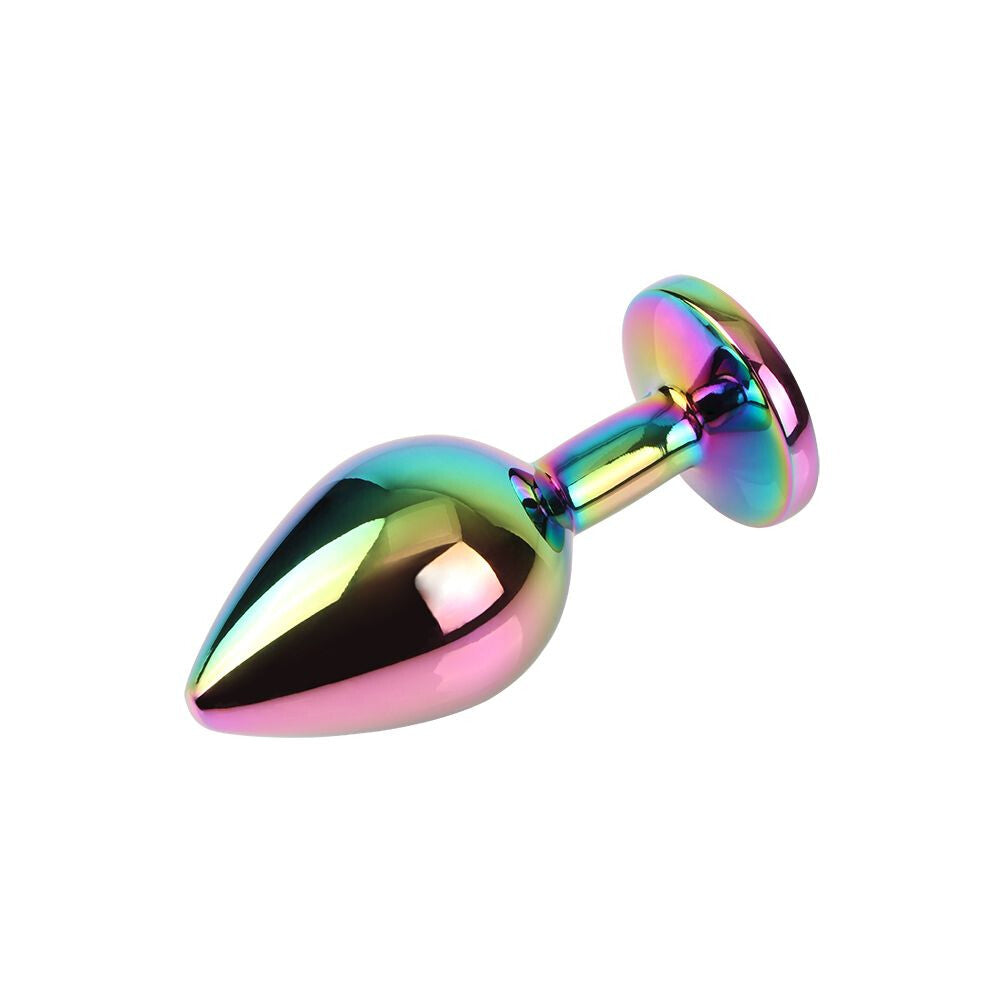 Plug Anale Rainbow Gem Ø 3,3 cm - immagine 3