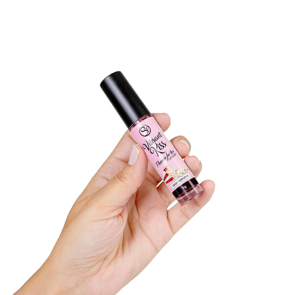 Lucidalabbra Sesso Orale Vibrant Kiss Popcorn - immagine 1