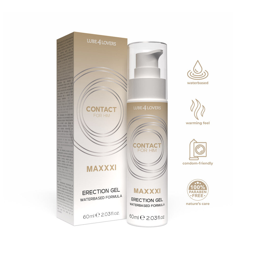 Gel Stimolante Uomo Erection Maxxxi 60ml - immagine 1