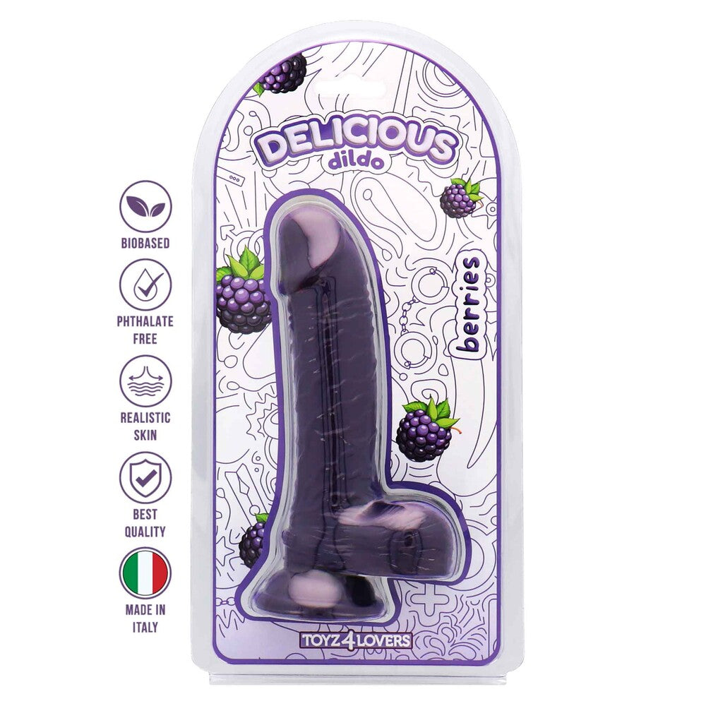 Dildo Profumato Dan Berries 18 cm - immagine 7