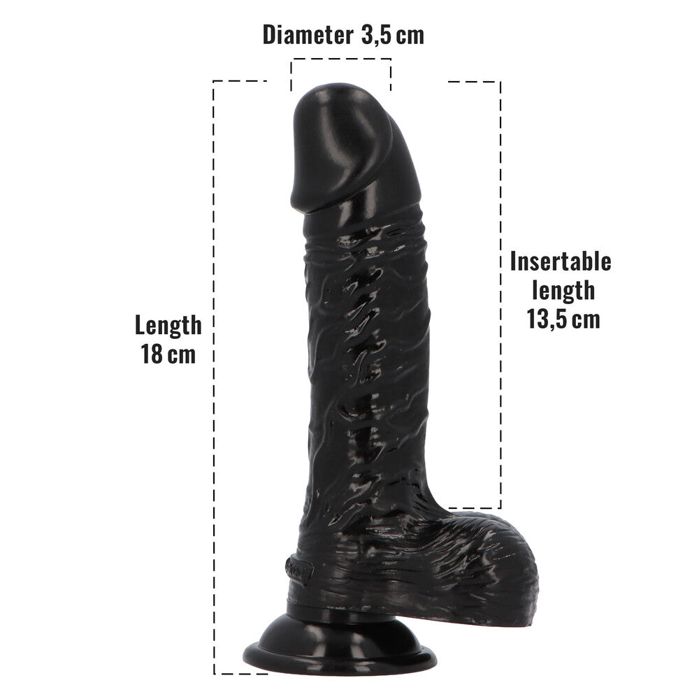 Dildo Profumato Dan Liquorice 18 cm - immagine 4
