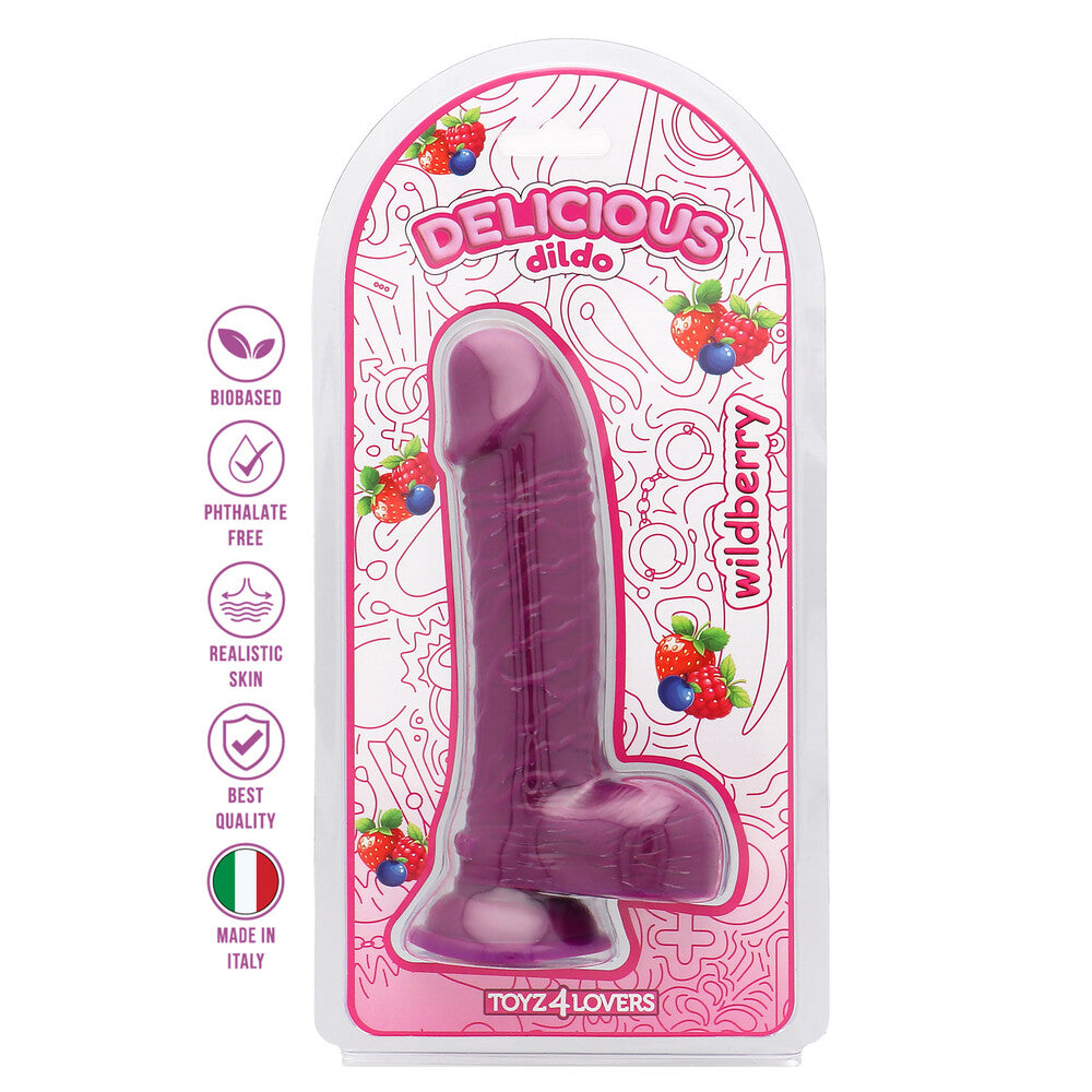 Dildo Profumato Dan Wildberry 18 cm - immagine 7
