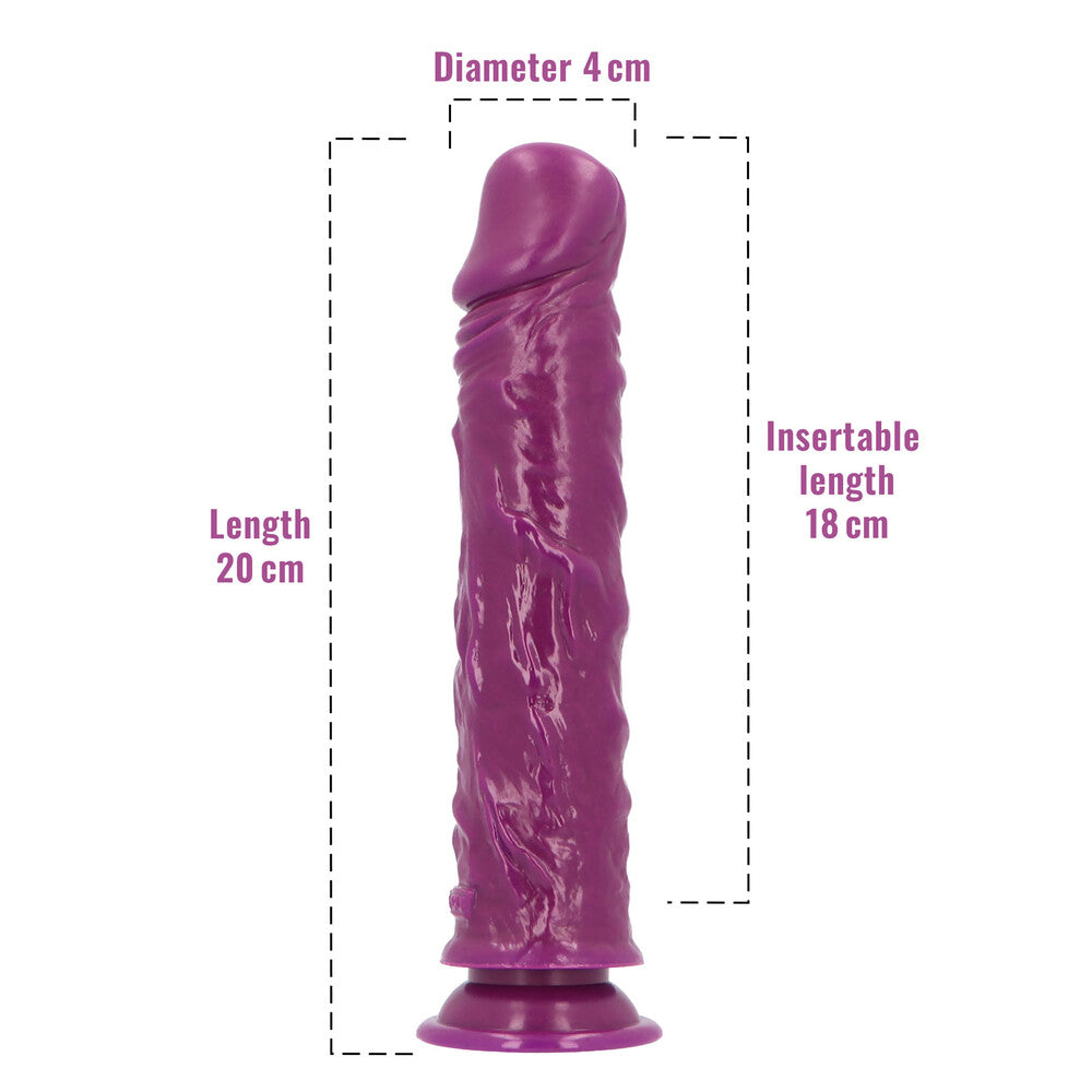 Dildo Profumato Jim Wildberry 20 cm - immagine 4