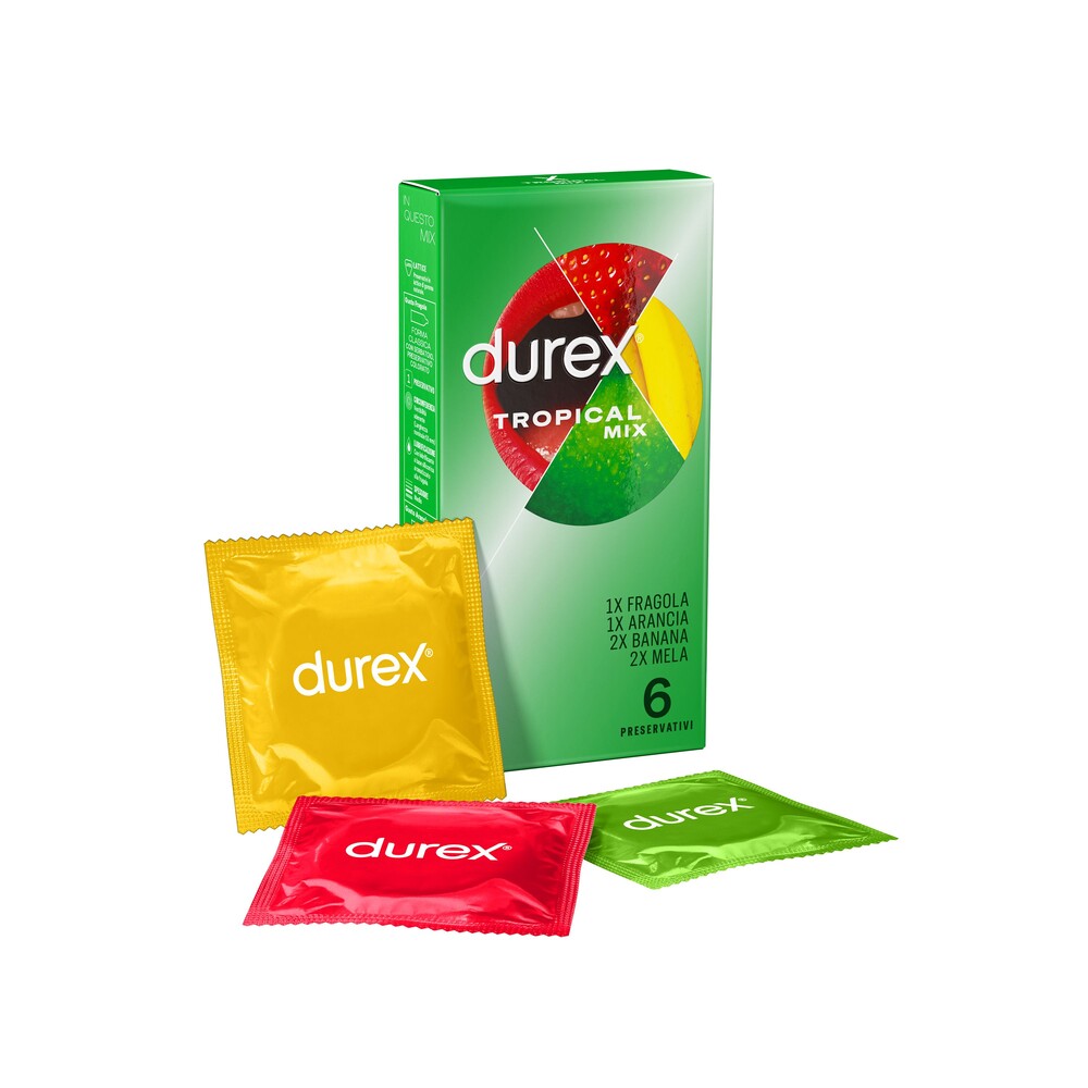 Preservativi Durex Tropical Mix - immagine 1