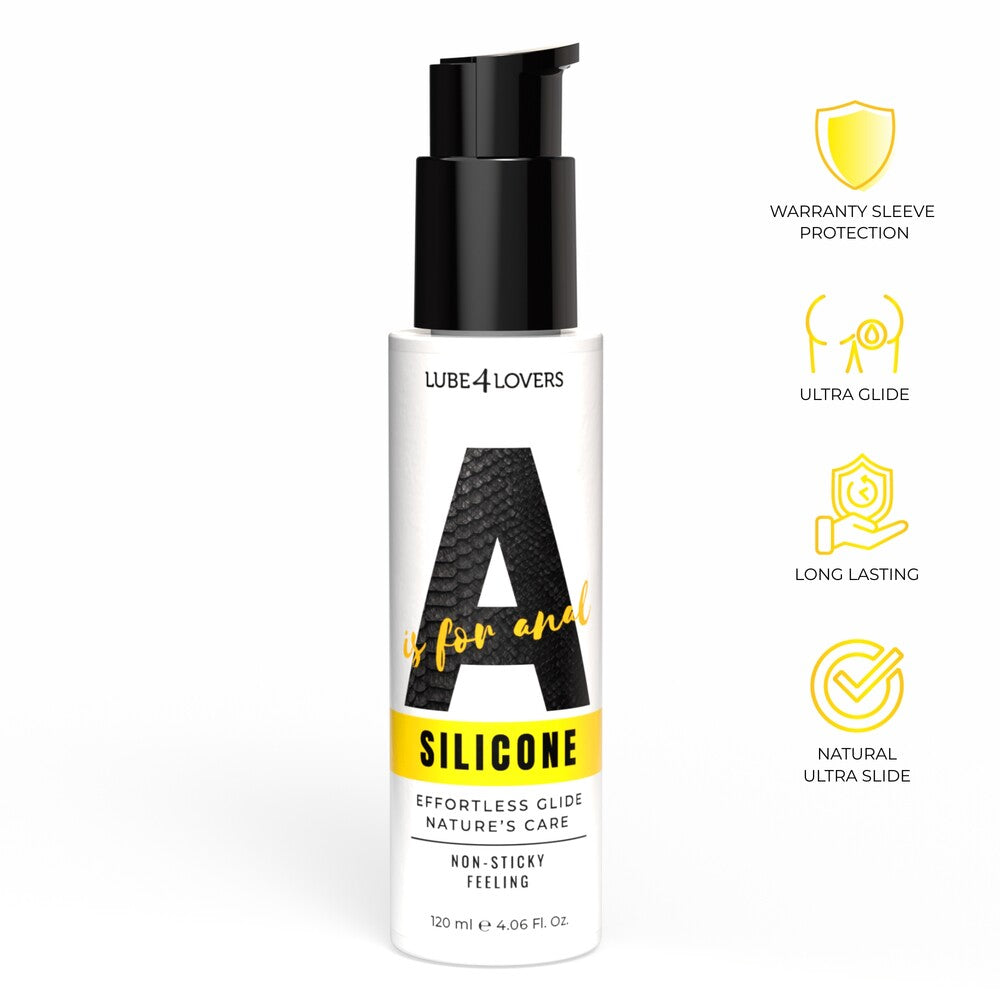 Lubrificante Anale A is for Silicone 120 ml - immagine 1