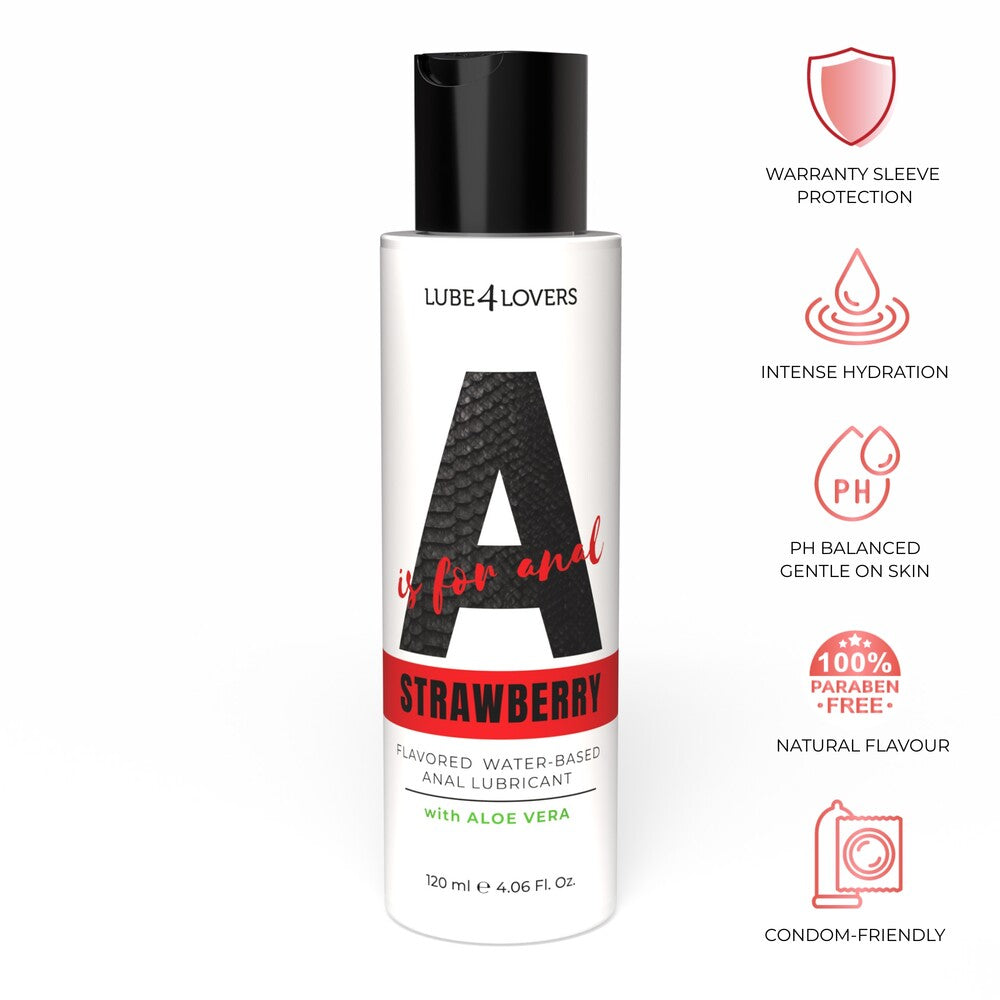 Lubrificante Anale A is for Strawberry 120 ml - immagine 1