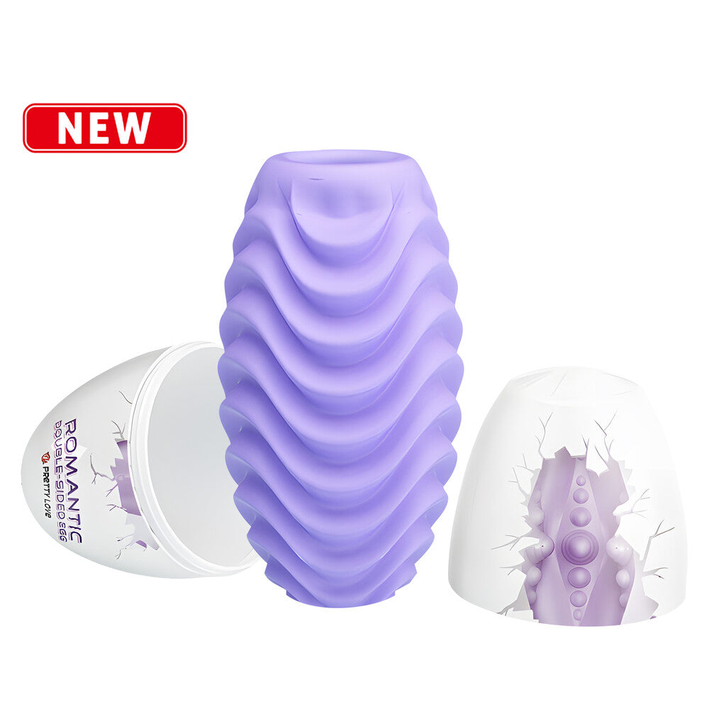 Masturbatore Double Sided Egg - immagine 19