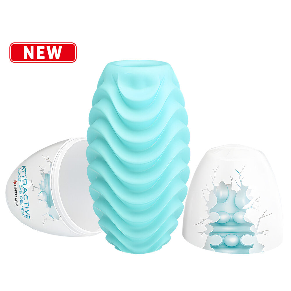 Masturbatore Double Sided Egg - immagine 1