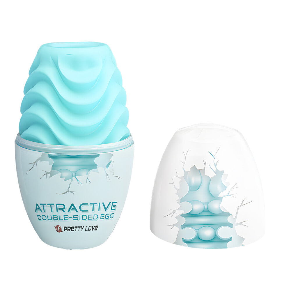 Masturbatore Double Sided Egg - immagine 3