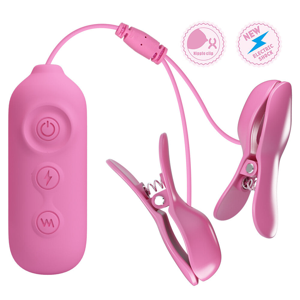 Pinzette Vibranti Per Capezzoli Romantic Wave II - immagine 1