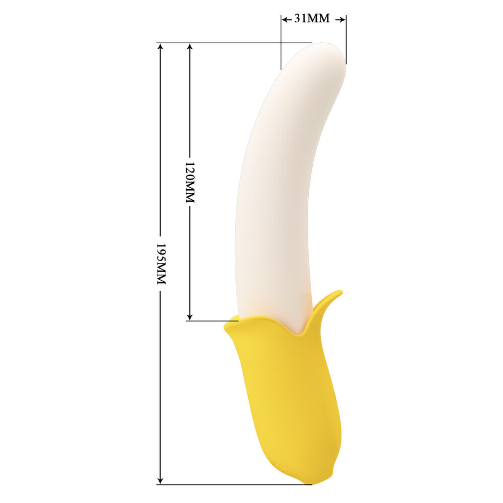 Vibratore Punto-G Banana Geek 19,5 cm - immagine 7
