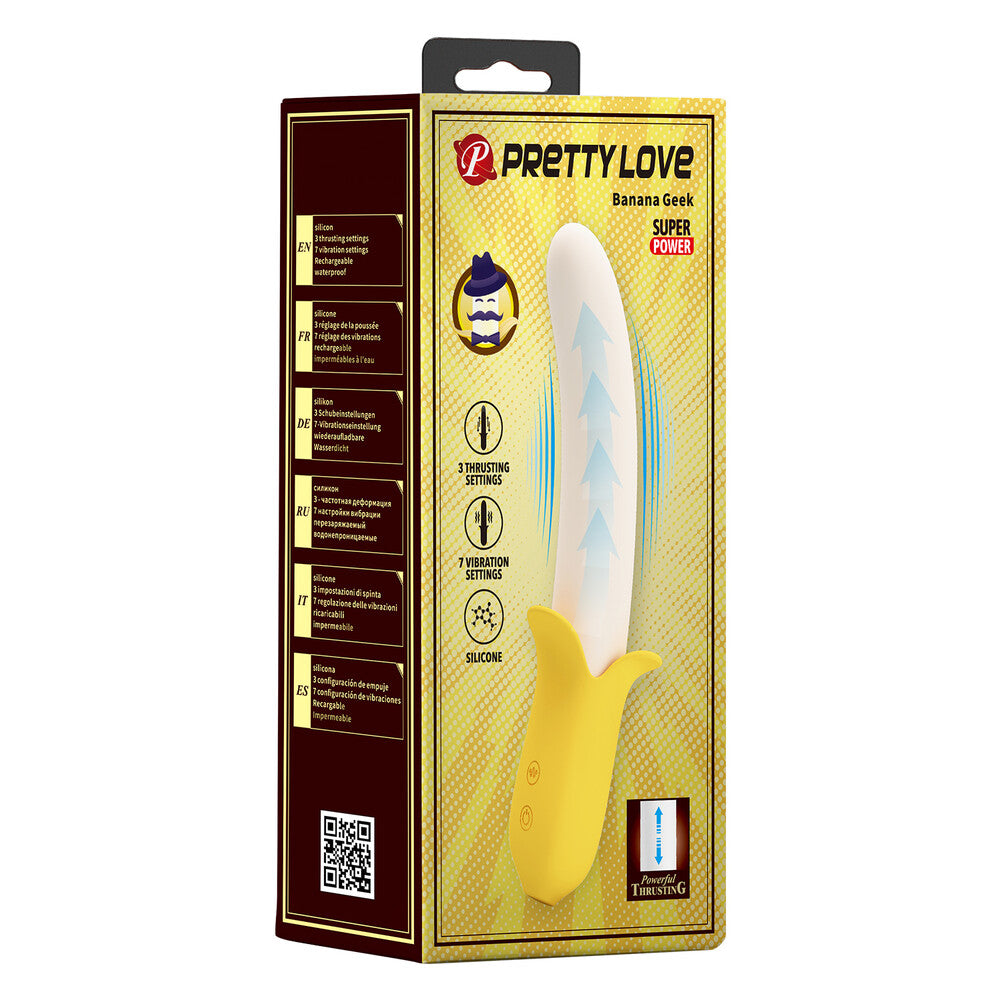 Vibratore Punto-G Banana Geek 19,5 cm - immagine 10