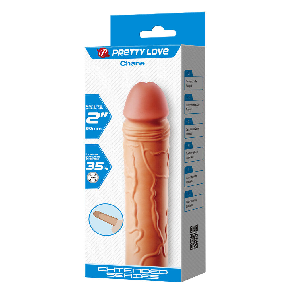 Guaina e Prolunga Pene Chane 18 cm - immagine 8
