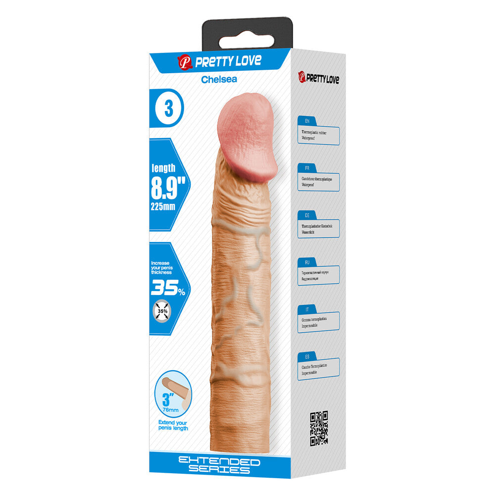 Guaina e Prolunga Pene Chelsea 22,5 cm - immagine 24