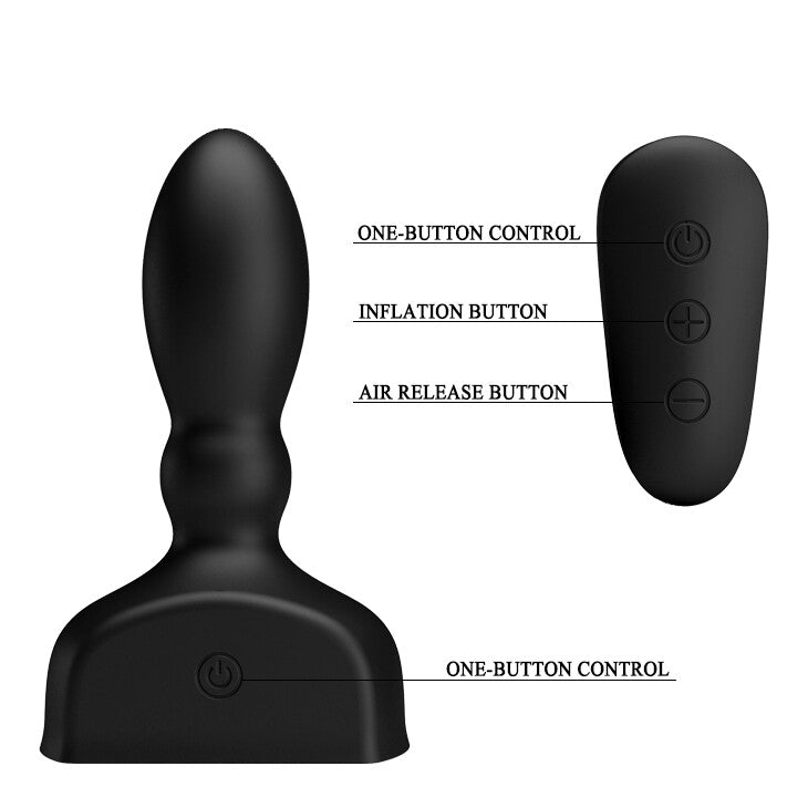 Vibratore Anale Inflatable Pulse - immagine 7