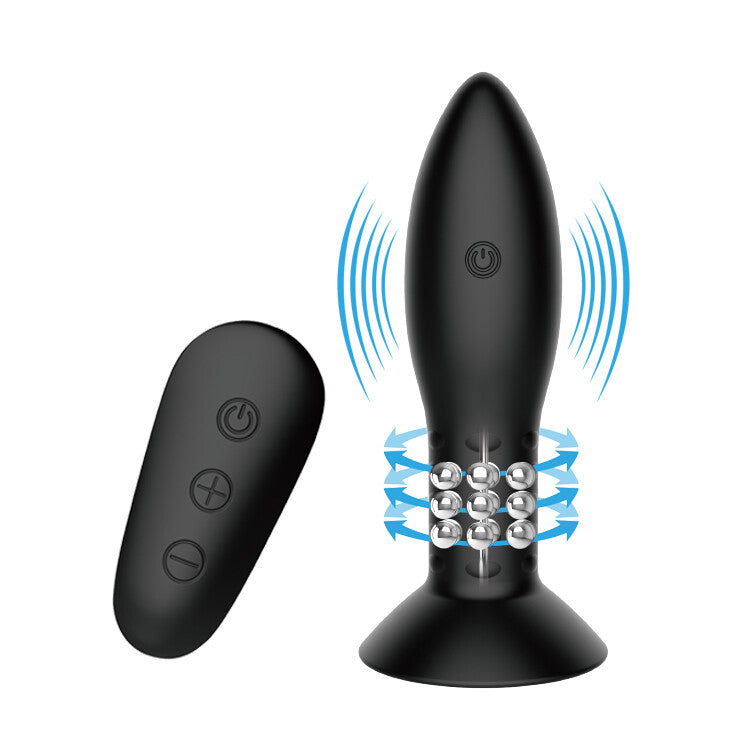 Vibratore Anale Rotation Beads Eclipse - immagine 1