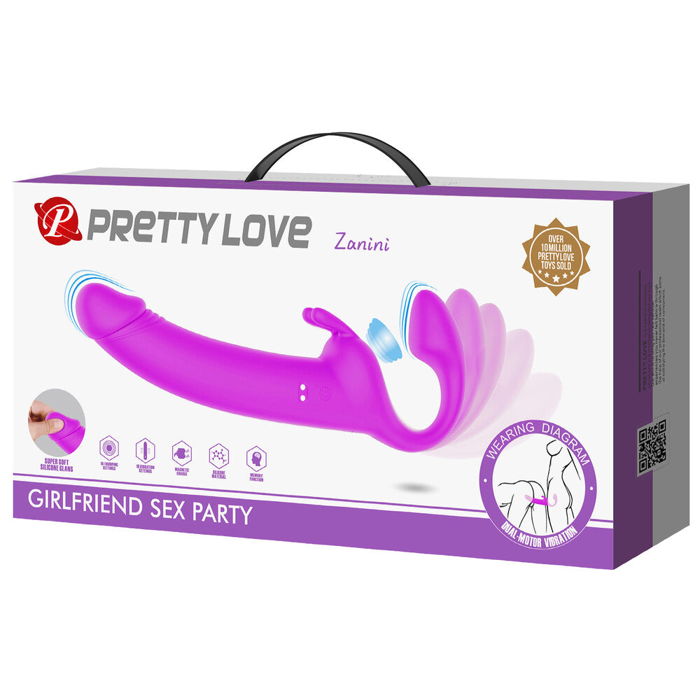 Strap On Vibrante Zanini 28,3 cm - immagine 10
