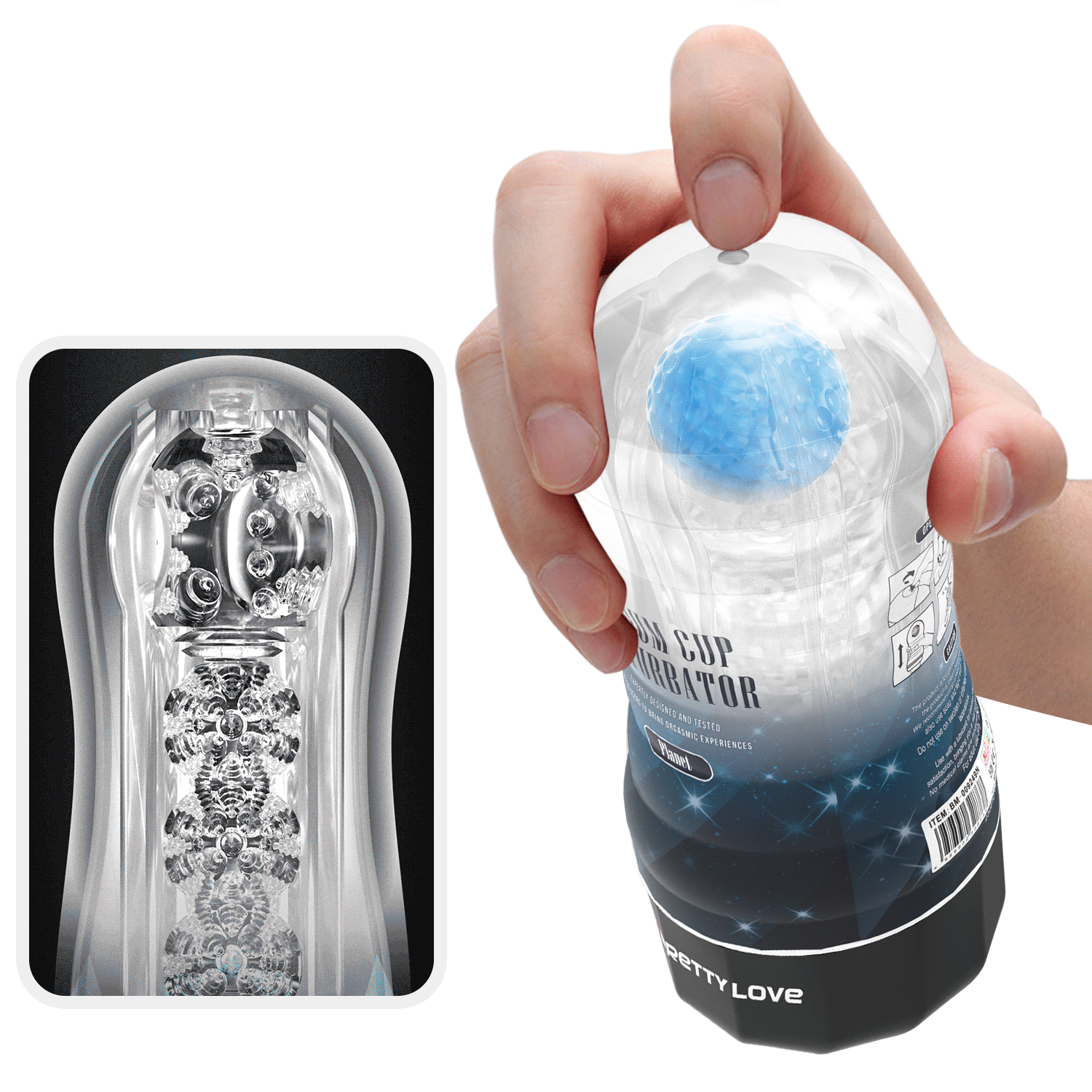 Masturbatore Vacuum Cup Planet - immagine 4