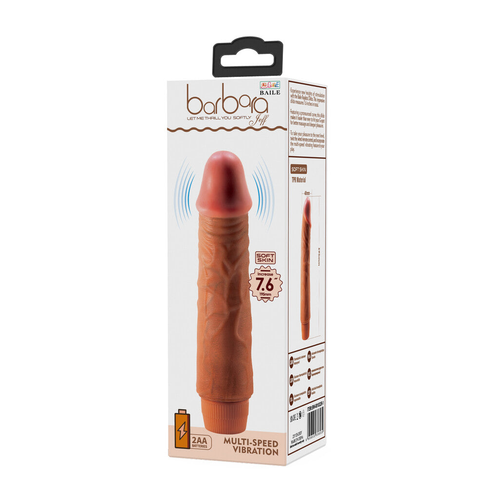 Vibratore Realistico Barbara Jeff 19,5 cm - immagine 11