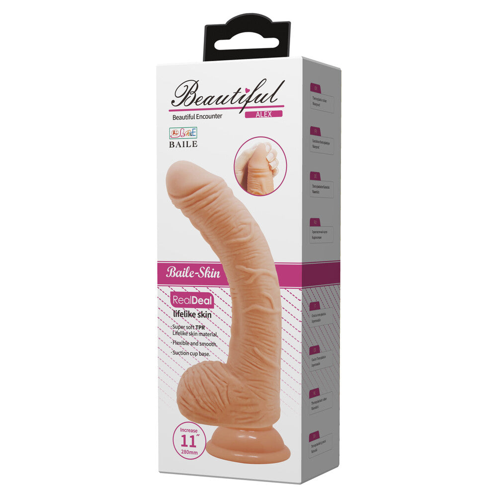 Dildo XXL Beautiful Alex 28 cm - immagine 18