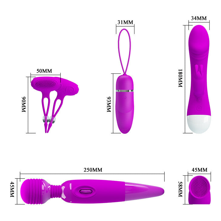 Kit Vibratori Purple Desire - immagine 16