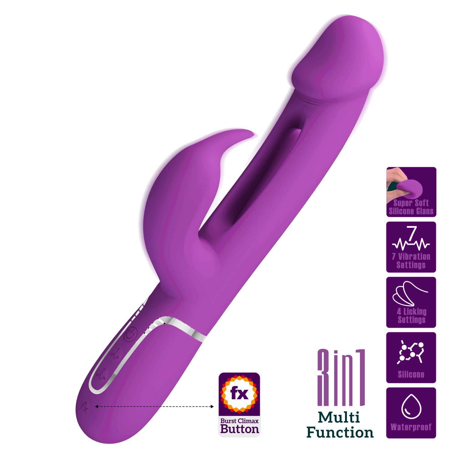 Vibratore Rabbit Kampas - immagine 2