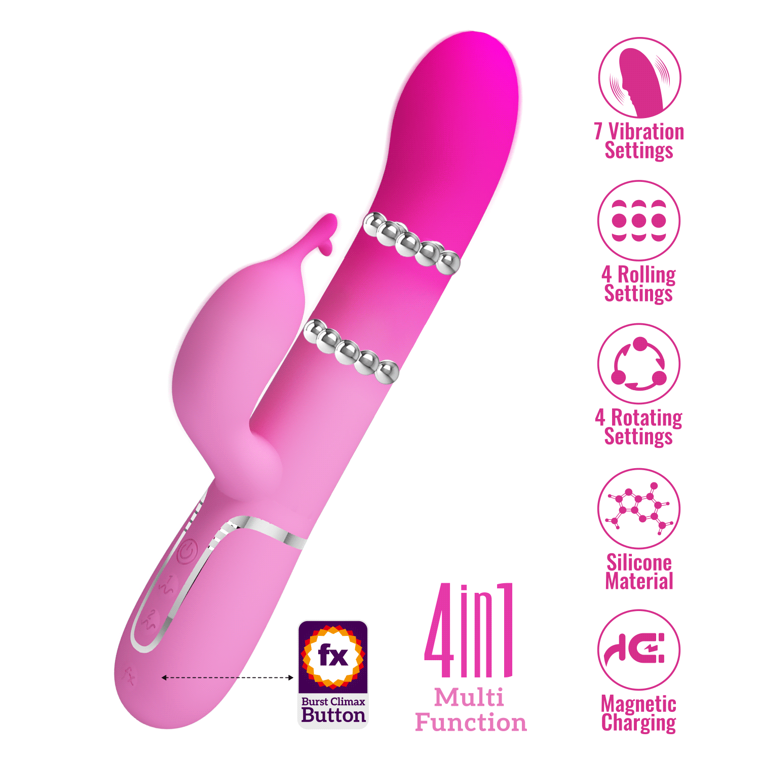 Vibratore Rabbit Shima - immagine 2